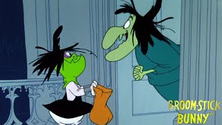 BroomStick Bunny 1956 Bugs Bunny and Witch Hazel Cartoon Short Film