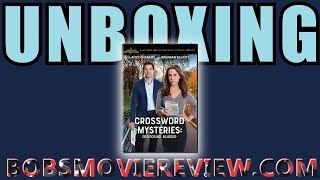 Crossword Mysteries Proposing Murder DVD Unboxing
