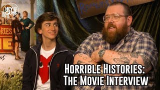 Sebastian Croft  Nick Frost talk Horrible Histories The Movie  Rotten Romans