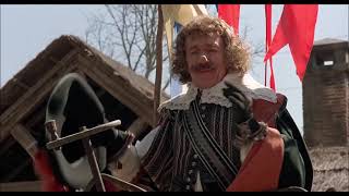 Cyrano de Bergerac meets Lieutenant dArtagnan  Return of the Musketeers 1989 Scene