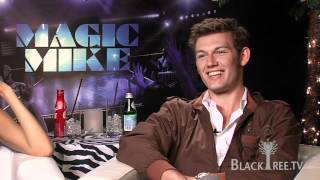 Magic Mike Interview with Alex Pettyfer The Kid and Cody Horn