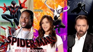 SpiderMan Into the SpiderVerse Behind The Voices  BRoll  Hailee Steinfeld