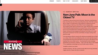Nam June Paik Moon is the Oldest TV shortlisted for award at Sundance Film Festival