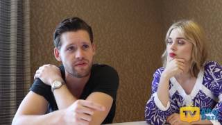 Luke Kleintank  Bella Heathcote of The Man in the High Castle at SDCC 2016 Interview