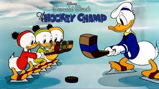 The Hockey Champ 1939 Disney Donald Duck  Cartoon Short Film
