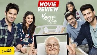 Kapoor  Sons  Movie Review  Anupama Chopra