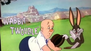 Wabbit Twouble 1941 Merrie Melodies Bugs Bunny and Elmer Fudd Cartoon Short Film