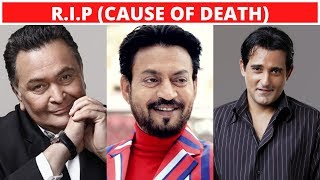 10 Famous Bollywood Actors Who Died Recently  Irrfan Khan Rishi Kapoor  2020
