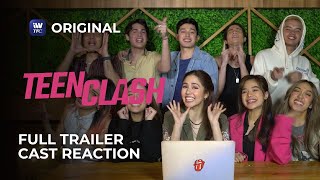The Cast Reacts to the Teen Clash Full Trailer  iWantTFC Original Series