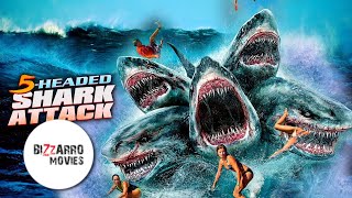 5 Headed Shark Attack  ENG  Full Movie HD by Bizzarro Movies