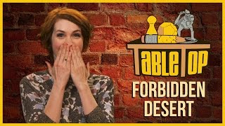 Forbidden Desert Felicia Day Alan Tudyk and Jon Heder join Wil Wheaton on TableTop S03E02