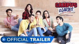 Campus Diaries  Official Trailer  Harsh Beniwal Saloni Gaur and Ritvik Sahore  MX Player