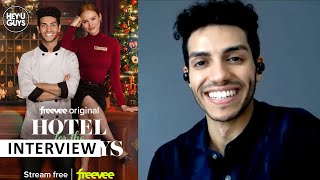 Hotel for the Holidays  Mena Massoud on Cozy Christmas Cooking Aladdin 2  a Prince biopic
