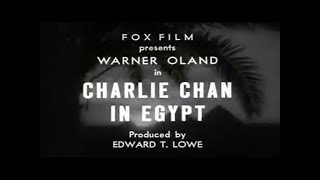 Charlie Chan in Egypt 1935