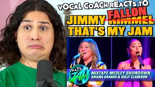 Vocal Coach Reacts to Ariana Grande  Kelly Clarkson on Thats My Jam