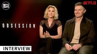 Richard Armitage  Charlie Murphy  Netflixs Obsession sex scenes 90s erotic thrillers  more