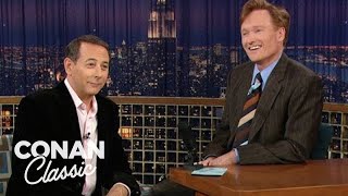 Paul Reubens Cant Fit Into His PeeWee Herman Suit  Late Night with Conan OBrien