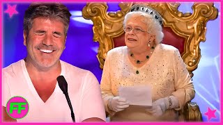 OMG The Queen Comes And ROASTS The JudgesWatch Their Reaction Britains Got Talent 2019