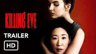 Killing Eve BBC America Trailers HD  Sandra Oh Jodie Comer series