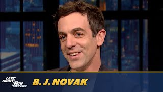 B J Novak Wants His The Premise Billboards to Be Defaced