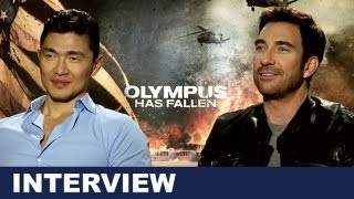 Rick Yune  Dylan McDermott Interview  Olympus Has Fallen 2013  Beyond The Trailer
