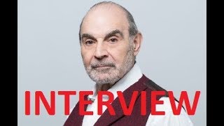 David Suchet INTERVIEW 2019  New Book Behind The Lens  Poirot Actor RETURN ITV
