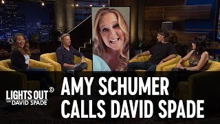 Amy Schumer Calls David Spade on His Celebrity Hotline  Lights Out with David Spade