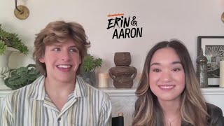 Erin  Aaron stars preview new Nickelodeon show