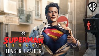 SUPERMAN LEGACY  Teaser Trailer 2025 Wolfgang Novogratz  James Gunn Movie  Warner Bros