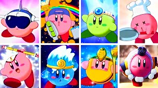 Kirby Right Back at Ya  All Copy Ability Transformations