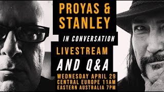 Alex Proyas  Richard Stanley Livestream Conversation QA
