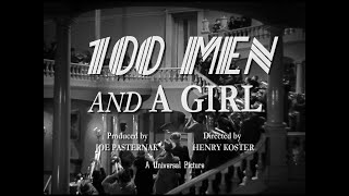 100 MEN AND A GIRL 1937 Faux Trailer