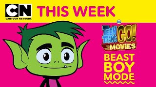 Beast Boy Mode Teen Titans Go to the Movies  Cartoon Network This Week  Cartoon Network