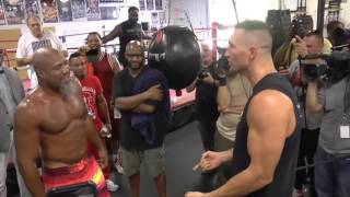 Wladimir Klitschko vs Shannon Briggs gym fight
