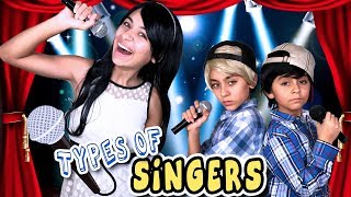 Types of Singers  Lip Sync Battle Shorties on Nickelodeon  GEM Sisters