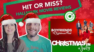 CHRISTMAS IN JULY IS HERE  Boyfriends of Christmas Past  Hallmark Movie Review