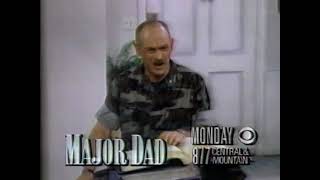 Major Dad 1989 Promo  CBS