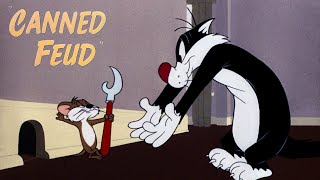 Canned Feud 1951 Looney Tunes Sylvester the Cat Cartoon Short Film
