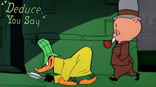 Deduce You Say 1956 Looney Tunes Daffy Duck and Porky Pig Cartoon Short Film
