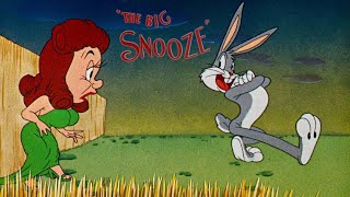 The Big Snooze 1946 Bugs Bunny and Elmer Fudd Cartoon Short Film