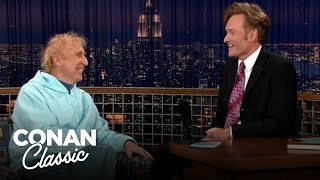 Gene Wilder On His First  Only Argument With Mel Brooks  Late Night with Conan OBrien