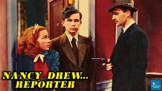 Nancy Drew Reporter 1939  Mystery  Thriller  Bonita Granville John Litel Frankie Thomas