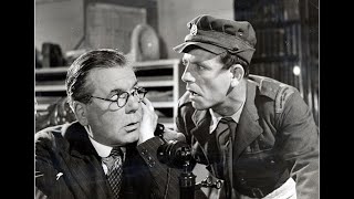 The square peg  Norman Wisdom  British War Comedy Film