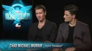 Marvels Agent Carter  Chad Michael Murray  Enver Gjokaj Interview