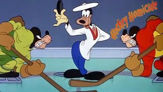 Hockey Homicide 1945 Disney Goofy Cartoon Short Film
