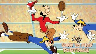 How to Play Football 1944 Disney Goofy Cartoon Short Film
