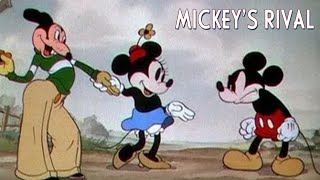 Mickeys Rival 1936 Disney Cartoon Short Film  Mickey Mouse Mortimer Mouse