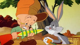 The Old Grey Hare 1944 Merrie Melodies Bugs Bunny and Elmer Fudd Cartoon Short Film