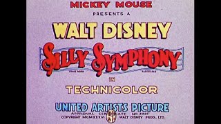 Three Blind Mouseketeers Opening  Closing Titles Walt DisneyUnited Artists 1936