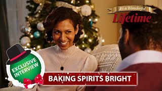Baking Spirits Bright  Rekha Sharma  Dion Johnstones Lifetime Christmas Movie